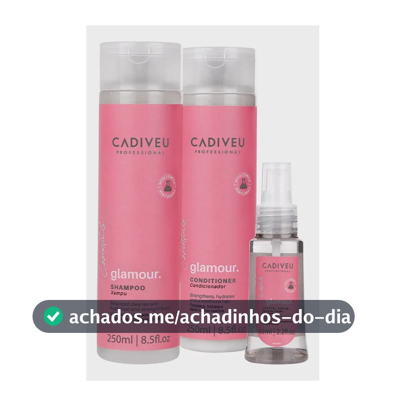 Cadiveu Professional Kit Glamour (3 Produtos)
