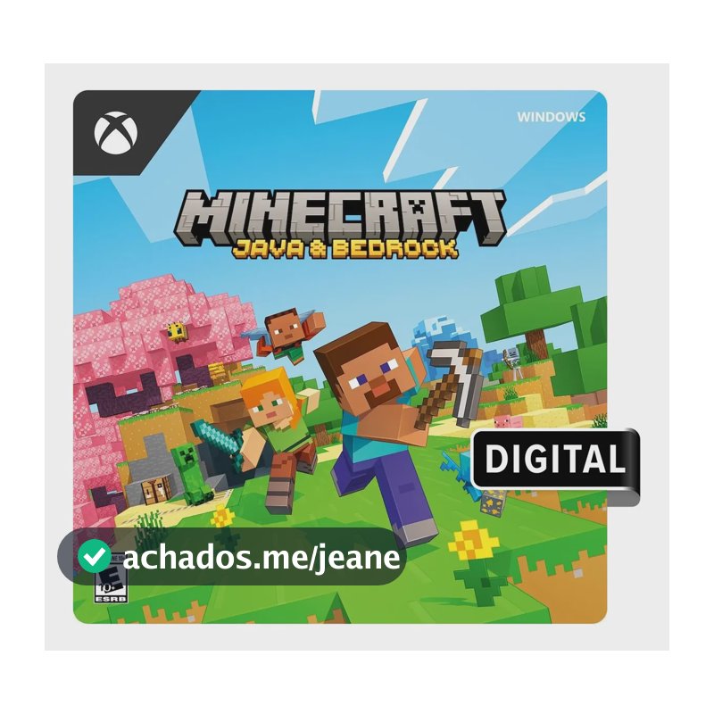 Minecraft Java & Bedrock PC (Digital)