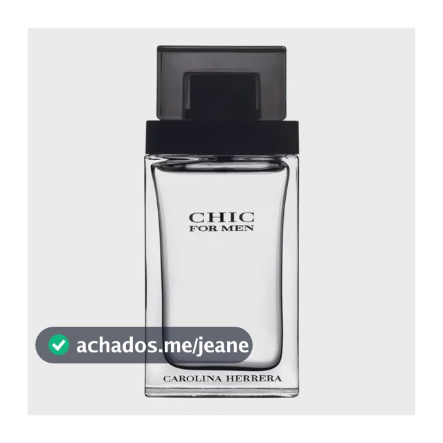 Carolina Herrera Chic for Men EDT 100ml para masculino