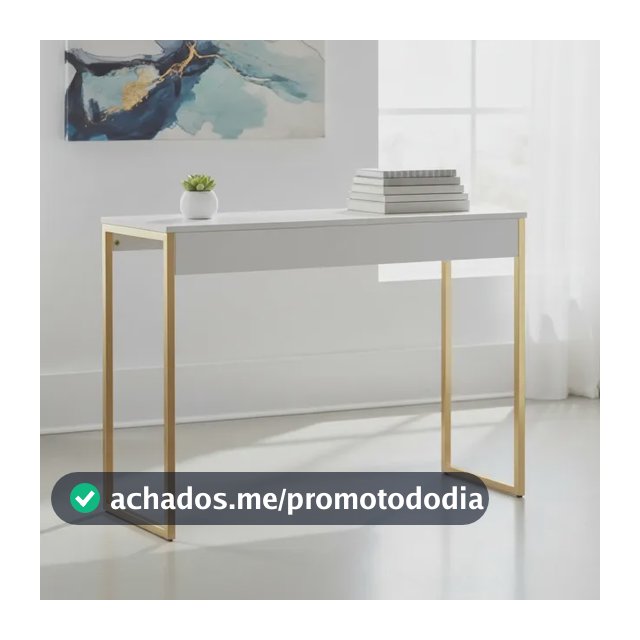 Mesa Home Office Escrivaninha Industrial Quarto Notebook