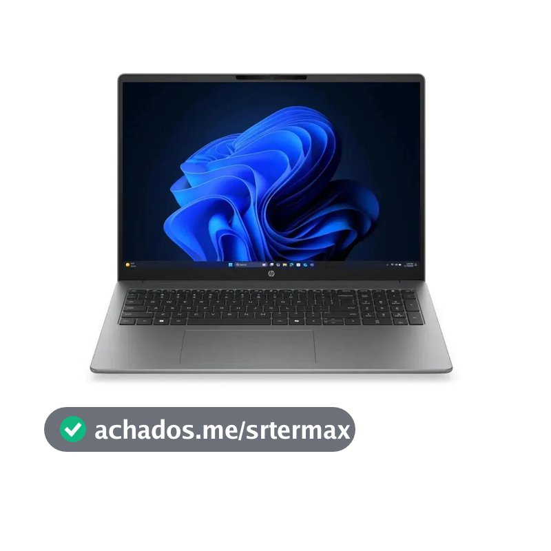 Notebook HP 200 HP 200 G2i Intel Core 3-100U 16" Intel Graphics RAM 8GB (1x8GB) DDR5 SSD 256GB PCIe4x4 Windows 11 Home SL - E30QDAT#AK4