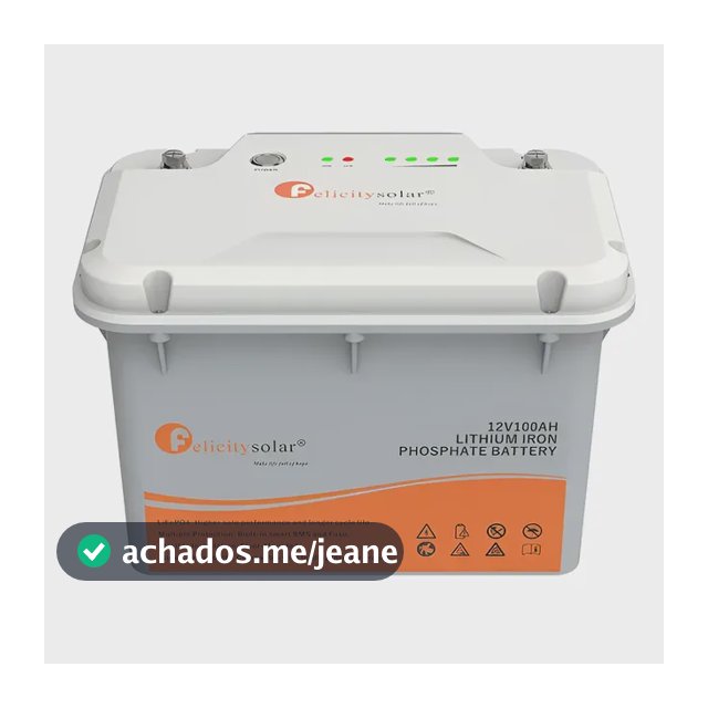 Bateria Felicity 12v 100a Wi-fi Integrado