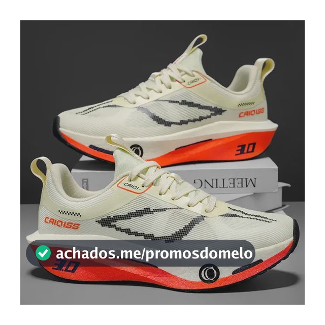Tênis De Corrida Com Placa De Fibra De Carbono Embutida E Co