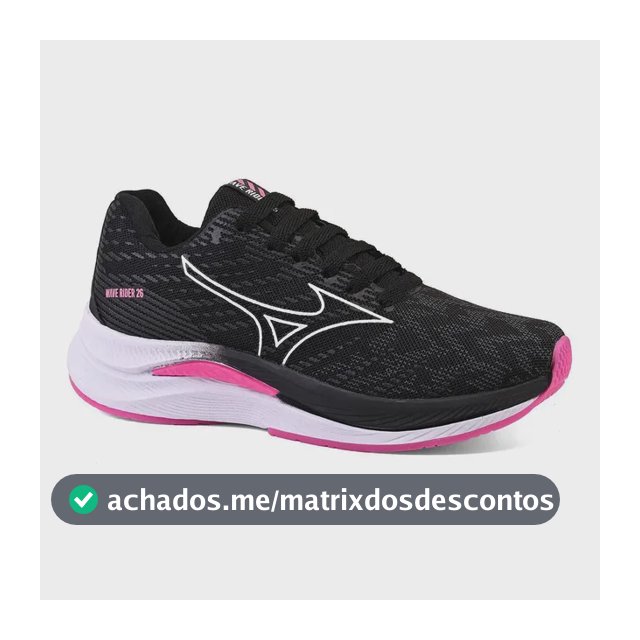 Tênis Feminino Esportivo Mizuno Wave Rider 26 Ultra Leve