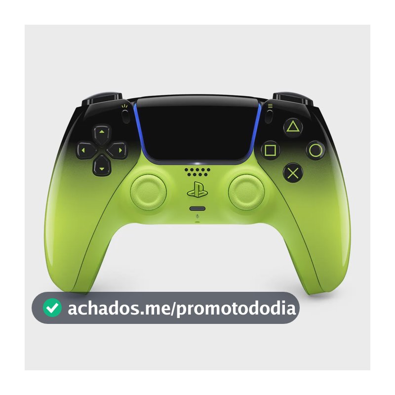 Controlador sem fio Dualsense Remix Green