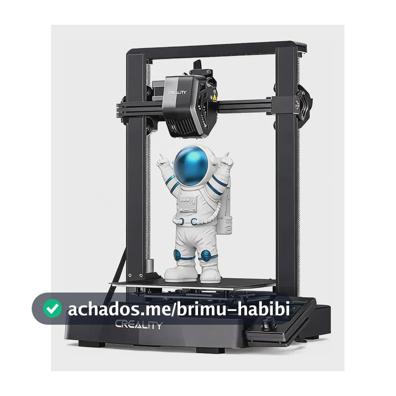Impressora 3d Creality Ender-3 V3 Se Bivolt 110/127/220 Preta