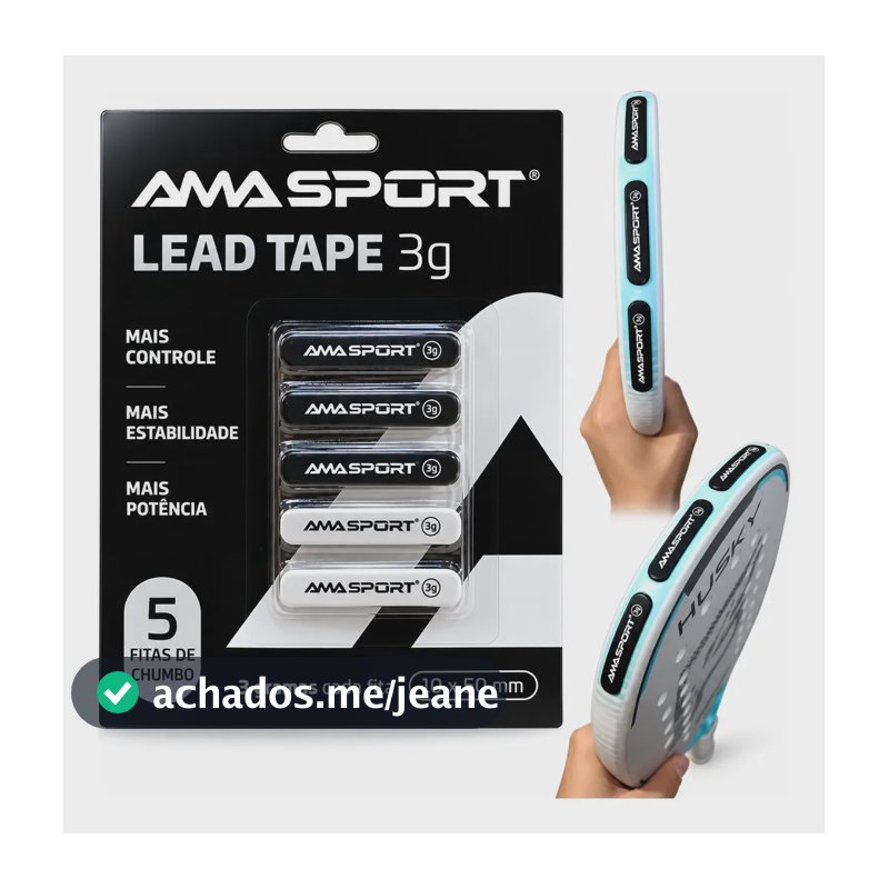 Peso Adesivo Custom Balance Ama Sport Para Raquetes  3g