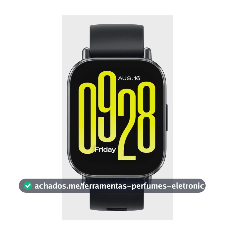 Smartwatch Xiaomi Redmi Watch 5 Active 2  Preto Preto Prateado