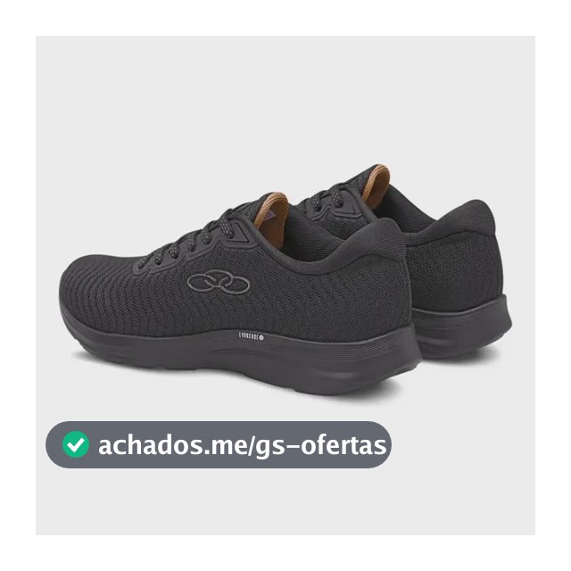 Tênis Olympikus Atmos Feminino Corrida Confortável Preto