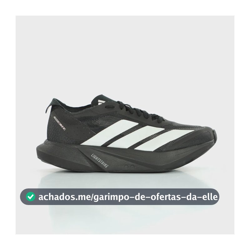 Tênis adidas Adizero Corrida Energy Drive Rc Leve Rods Preto Preto 37 Br