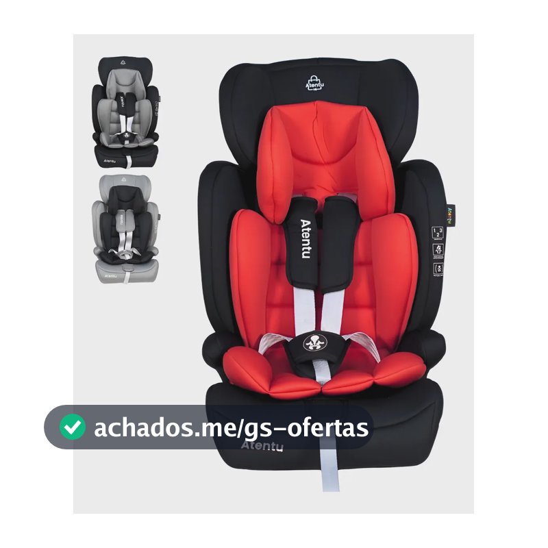 Cadeirinha Infantil Para Carro 9-36kg Passeio Com Segurança Cadeirinha Infantil Vermelho