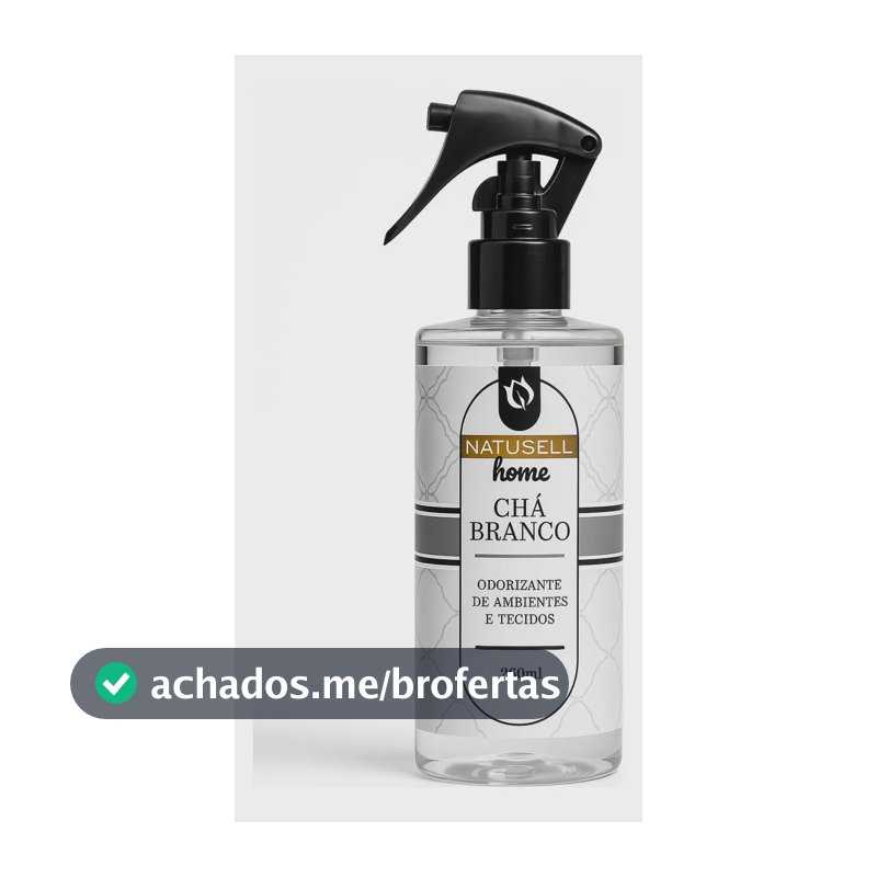 Home Odorizante De Ambientes E Tecidos Chá Branco 260ml Casa Cheirosa