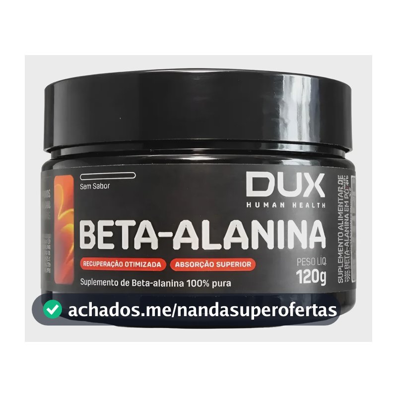 Beta Alanina Dux Human Health 120g Sem Sabor