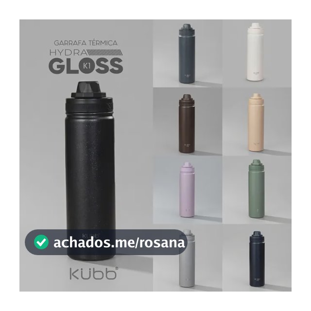 Garrafa Térmica Kubb Inox 750ml Portátil