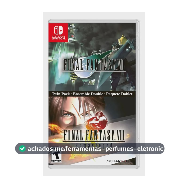 Final Fantasy Vii & Final Fantasy Viii Remastered Twin - Nsw