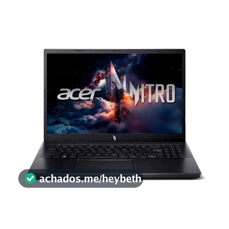 Notebook Gamer Acer Nitro V15 ANV15-52-52VN Intel® Core™ i5-13420H 13ªG 512 GB SSD 16 GB RAM RTX 4060 15.6”