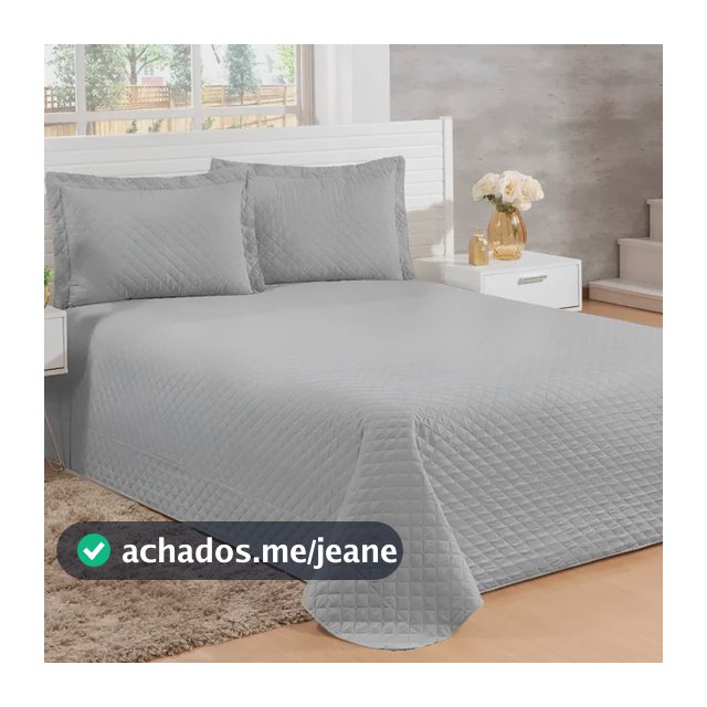 Kit Cobre Leito Veneza Casal Padrão Cama Box Varias Cores