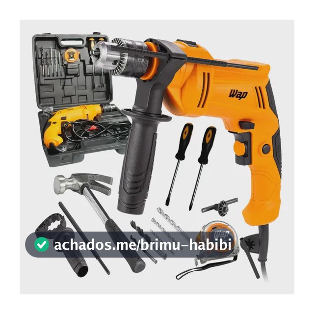 Parafusadeira Furadeira De Impacto 700w Maleta Wf 700k13 Wap