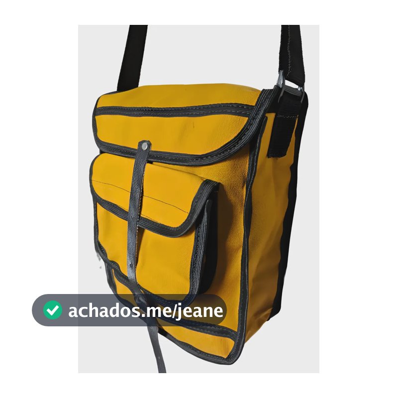 Bolsa Embornal Lona Bornal Impermeável Ferramentas Pescaria Amarelo
