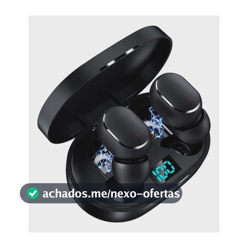 Fone de Ouvido Gamer Kapbom KA-999 Bluetooth 5.0 In-Ear Preto