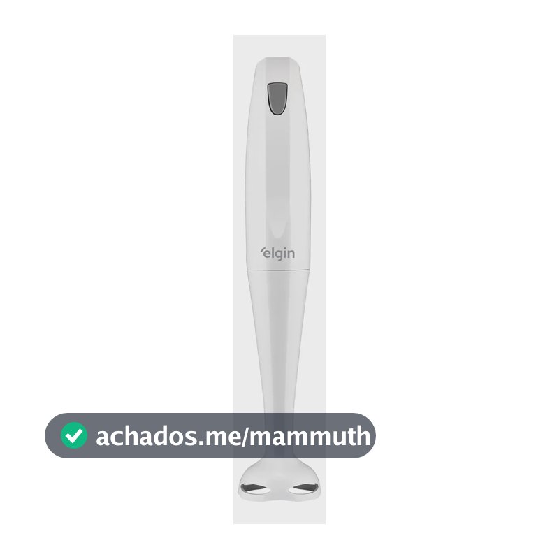 Mixer De Mão Portátil Branco 200w Com Copo 700ml MIX1002 Elgin