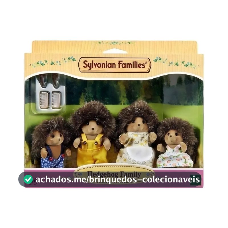 Sylvanian Families - Família Dos Porcos Espinhos Epoch 4018