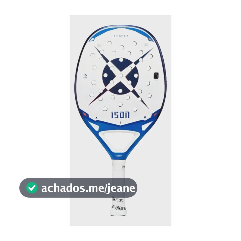 Raquete De Beach Tennis Ison 2025  Heroes Azul
