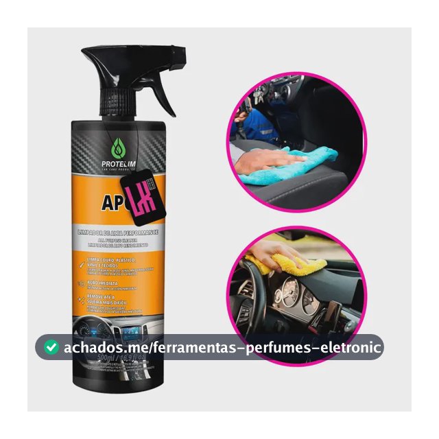 Apc 500ml Protelim Limpador Multiuso Limpa Interna Estofado