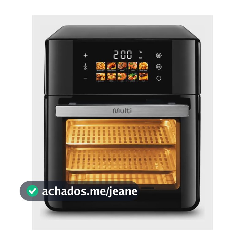 Fritadeira Oven Multi Preto 220v