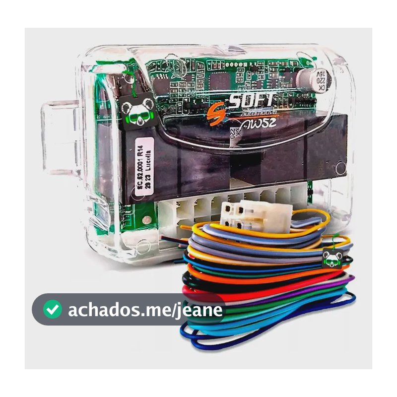 Módulo Central Vidro Elétrico Universal Aw52 Soft 2 Vidros