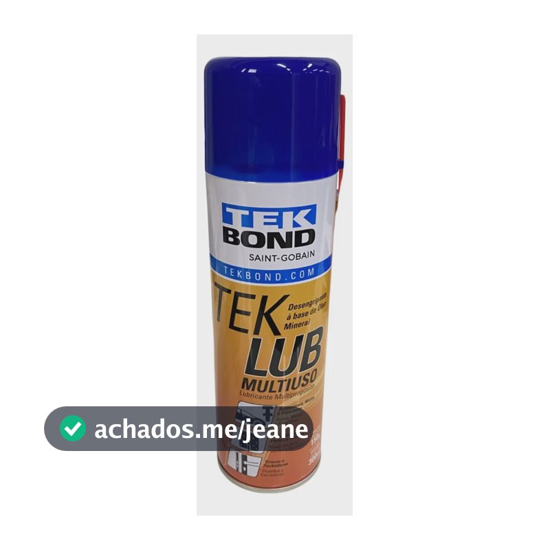 Spray Lubrificante / Desengripante Tek Lub 300ml/150g
