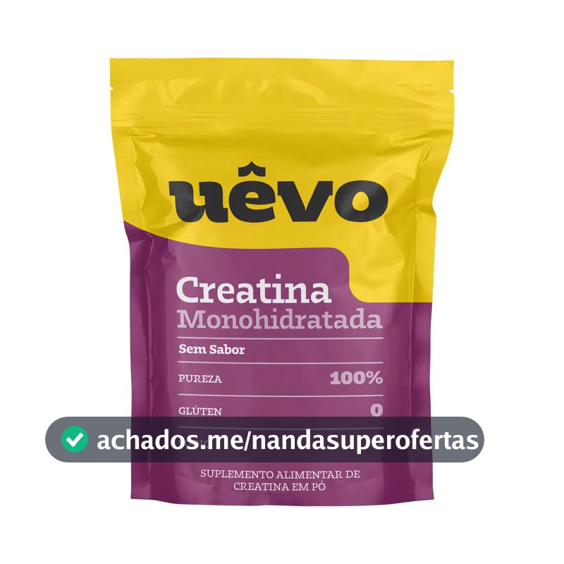 Creatina UÊVO Protein em pó Sem sabor x 300g