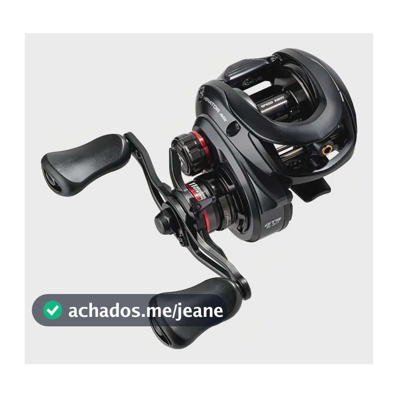 Carretilha Marine Venator ACX Johnny Hoffmann 10+1 Rolamentos, Drag 7kg