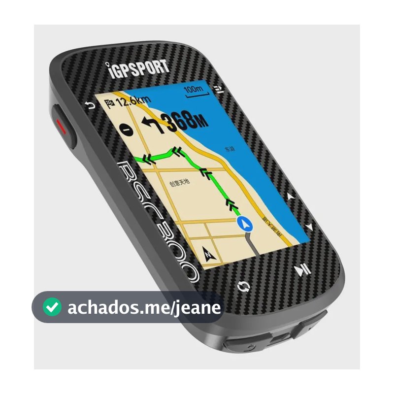 Ciclocomputador Gps Igpsport Bsc300 Bluetooth Strava Amarelo