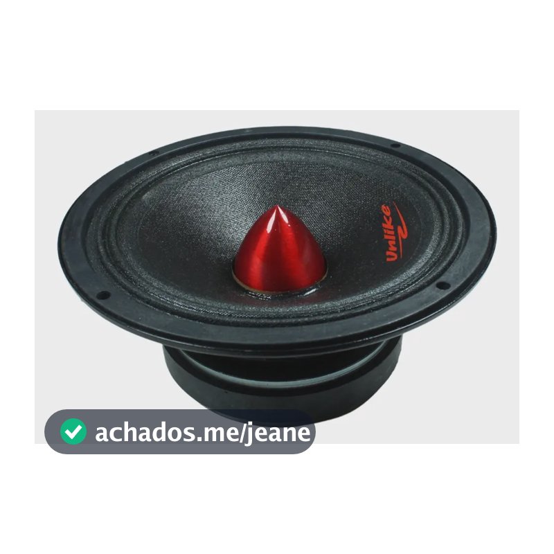 Alto Falantes Medio Grave Unlike Unf66 6  200w Rms 4 Ohms