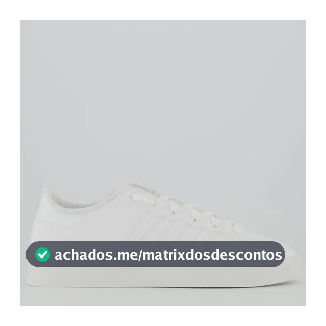 Tênis adidas Jump Hook Low Branco Branco - 40 Br