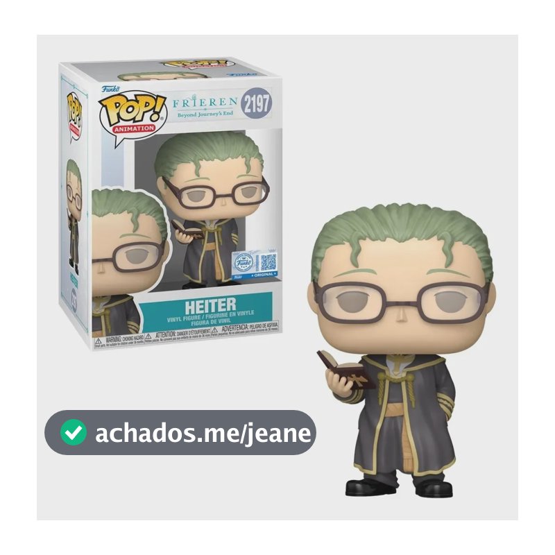 Boneco 13026 Exclusivo Frieren Heiter Funko Pop!