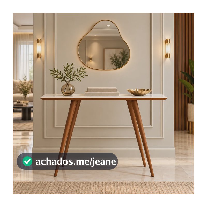 Aparador Buffet Classic Moderno Para Sala Cores Disponíveis Off White/freijó
