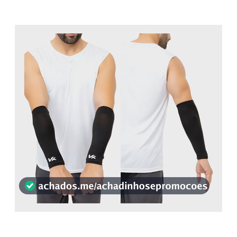 Manguito Curto Manga Light Kanxa Vôlei Ciclismo Esportivo