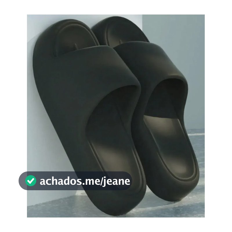Chanclas Unisex Verano Eva Grueso Antideslizante Playa Negro 36-37