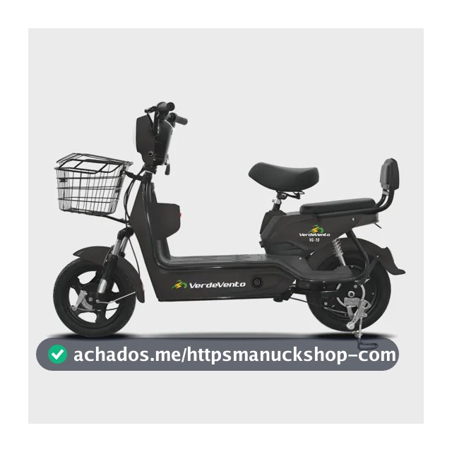 Verdevento Bicicleta Moto Elétrica 750w 60v 20ah Scooter Preto