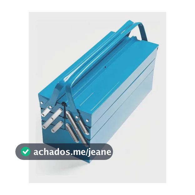 Caixa Sanfonada Para Ferramentas Azul Tramontina .