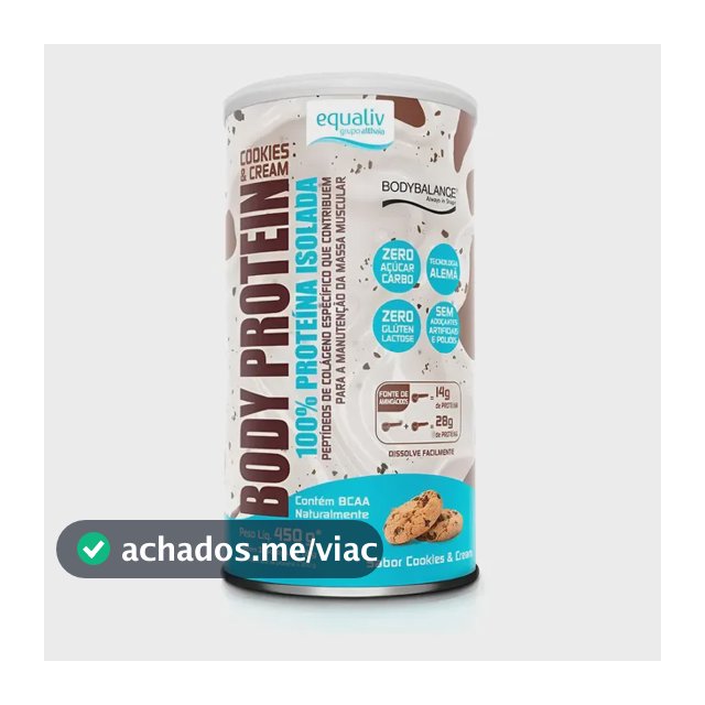 Body Protein Proteina Isolada Zero Lactose Equaliv