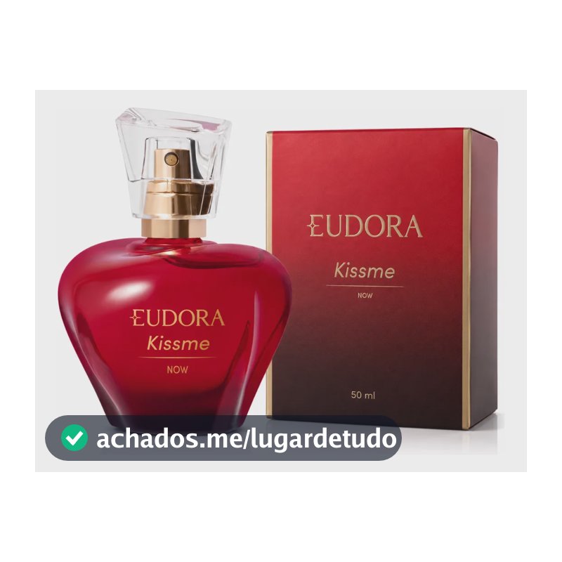 Perfume Feminino Eudora Kiss Me Now Colonia Floriental 50ml