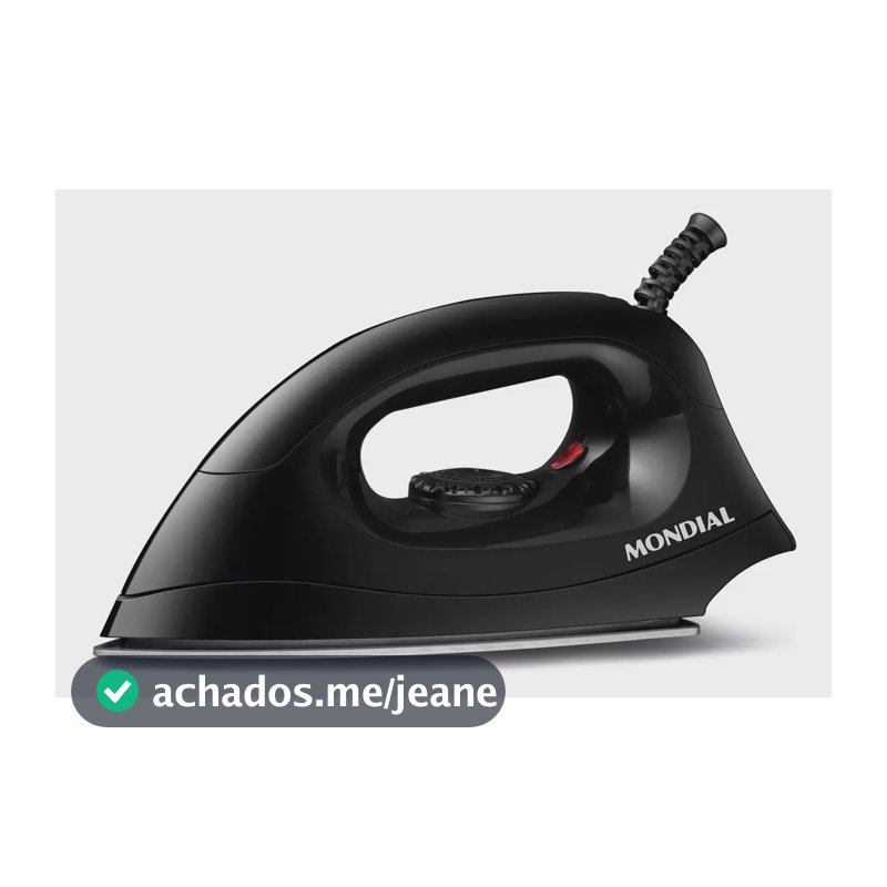 Ferro de Passar a Seco Mondial 1200W - FSN-55-B