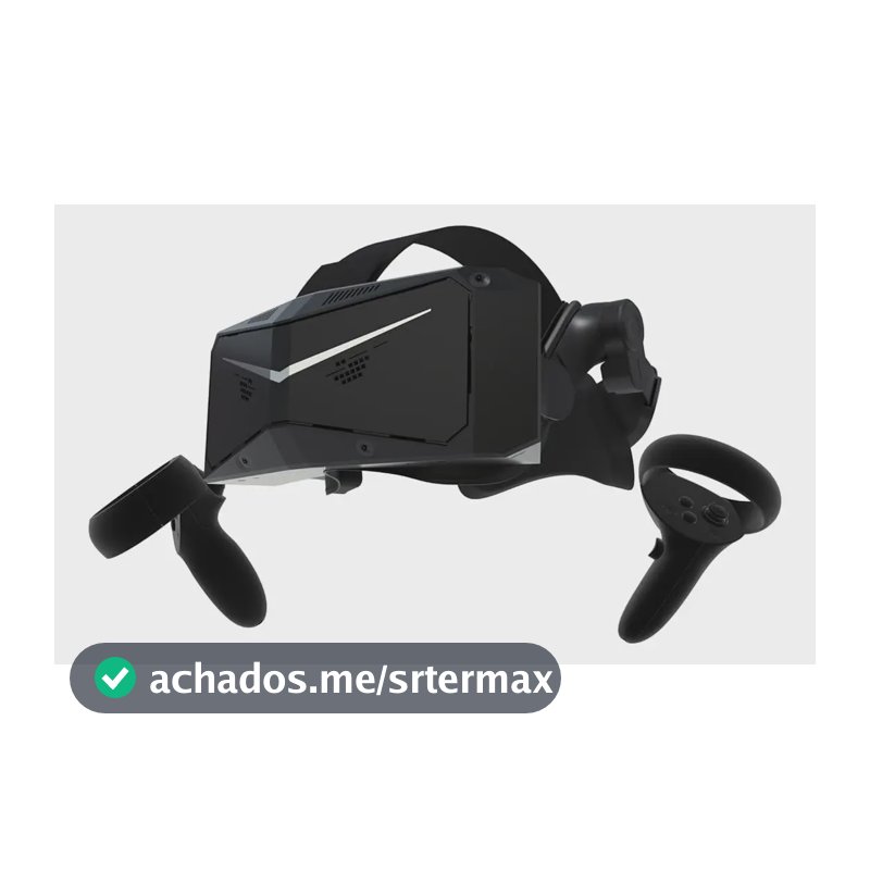 Pimax Crystal Light Vr Realidade Virtual Pronta Entrega Br Cinza-escuro