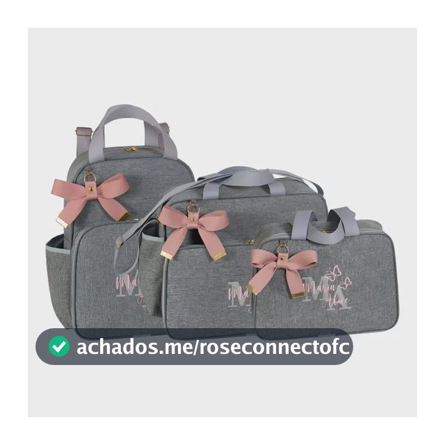 Kit Bolsa Maternidade Kind Baby Peças Personalizada Com Nome
