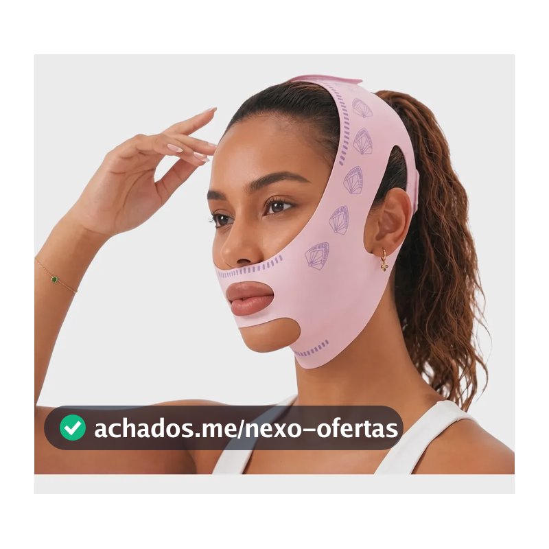 Máscara Modeladora Facial V-line Lifting Definição Do Rosto Todo Tipo De Pele