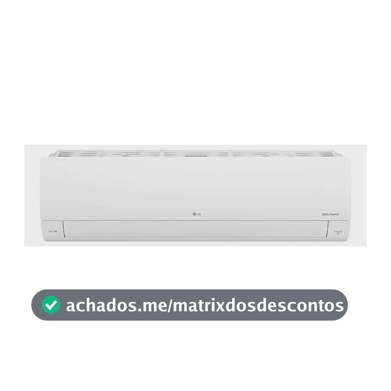 Ar-condicionado Lg Dual Inverter Ai Voice 18.000 Btu Frio 22