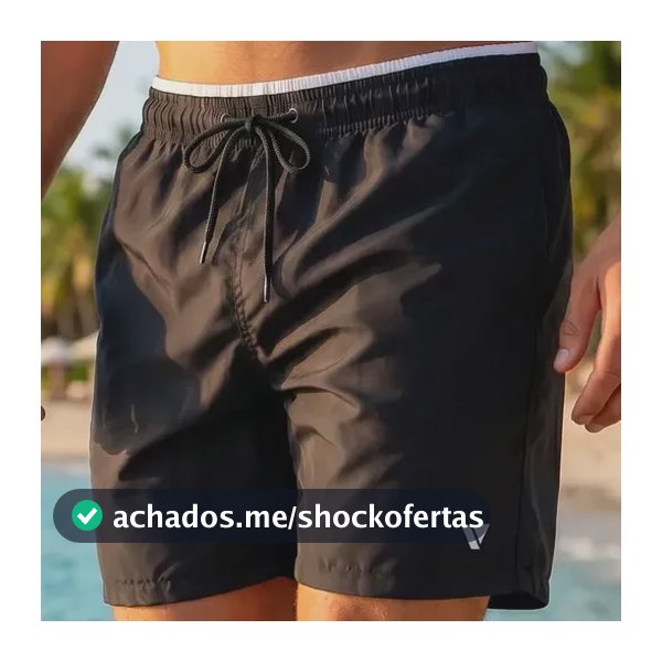 Short Praia Masculino Bermuda Verão Academia Corrida Voker